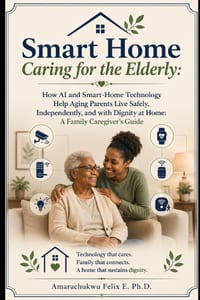 Smart Home Caring for the Elderly: How AI and Smart-Home Technology Help Aging Parents Live Safely, Independently, and with Dignity at Home: A Family cover