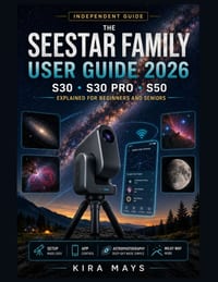 The Seestar Family User Guide 2026 S30, S30 Pro and S50 Explained for Beginners and Seniors: Practical Guide To Choosing Your Model, Smart Telescope S cover