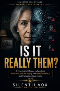 Is It Really Them?: A Practical UK Guide to Spotting AI Scams, Voice Cloning and Deepfake Fraud and Protecting Your Family cover