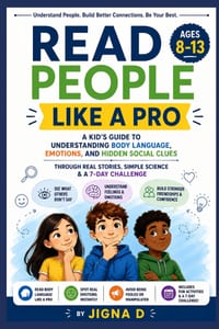 Read People Like a Pro: The Ultimate Kids Guide to Understanding Body Language, Hidden Emotions, Social Intelligence, and Human Behavior Through Real cover