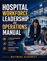 Hospital Workforce Leadership and Operations Manual: Team Performance Systems, Resource Allocation Models, and Organizational Efficiency Strategies cover