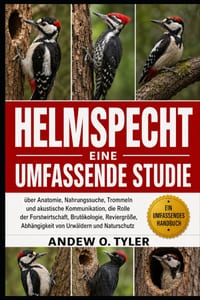 Helmspecht: Eine umfassende Studie über Anatomie, Nahrungssuche, Trommeln und akustische Kommunikation, die Rolle der Forstwirtschaft, Brutökologie, R cover