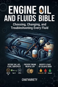 Engine Oil and Fluids Bible: Choosing, Changing, and Troubleshooting Every Fluid cover