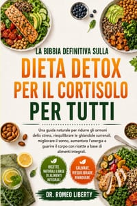 La Bibbia Definitiva Sulla Dieta Detox Per Il Cortisolo Per Tutti: Una guida naturale per ridurre gli ormoni dello stress, riequilibrare le ghiandole cover