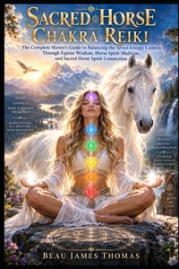 Sacred Horse Chakra Reiki: The Complete Master's Guide To Balancing the Seven Energy Centers Through Equine Wisdom, Horse Spirit Medicine, and Sacred cover