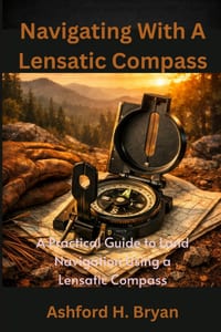 Navigating With A Lensatic Compass: A Practical Guide to Land Navigation Using a Lensatic Compass cover