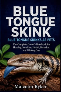 Blue Tongue Skink Blue Tongue Skinks as Pets: The Complete Owner's Handbook for Housing, Nutrition, Health, Behavior, and Lifelong Care cover