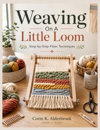 Weaving On A Little Loom: Step-by-Step Fiber Techniques cover