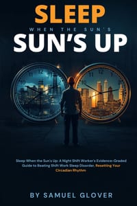 Sleep When the Sun's Up: A Night Shift Worker's Evidence-Graded Guide to Beating Shift Work Sleep Disorder, Resetting Your Circadian Rhythm, and Prote cover