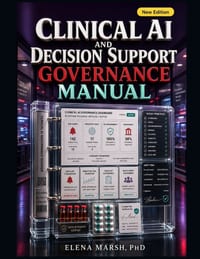 Clinical AI and Decision Support Governance Manual: EHR alerts, predictive tools, order sets, workflow review, safety controls, and executive-ready cl cover