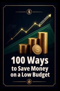100 Ways to Save Money on a Low Budget: Practical Money Saving Strategies for Everyday People cover
