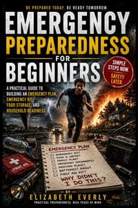 Emergency Preparedness for Beginners: A Practical Guide to Preparing Your Home, Family, and Everyday Life cover