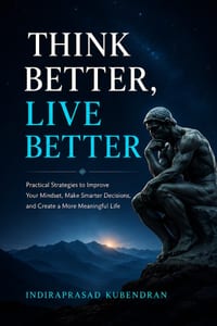 Think Better, Live Better: Practical Strategies to Improve Your Mindset, Make Smarter Decisions, and Create a More Meaningful Life cover