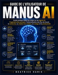 Guide de l'utilisateur de Manus AI: Guide pratique étape par étape sur les agents IA, l'ingénierie des prompts, l'automatisation des flux de travail, cover
