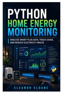 Python Home Energy Monitoring: Analyze Smart Plug Data, Track Usage, and Reduce Electricity Waste cover