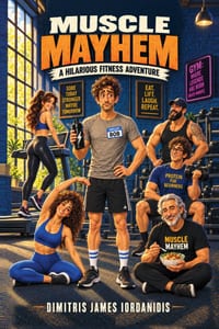 Muscle Mayhem: A Hilarious Fitness Adventure cover