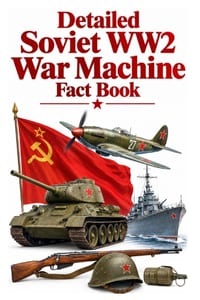 Detailed Soviet WW2 War Machine Fact Book cover