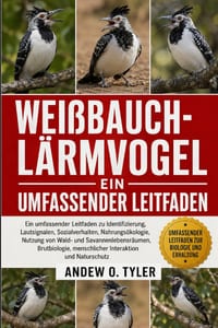 Weißbauch-Lärmvogel: Ein umfassender Leitfaden zu Identifizierung, Lautsignalen, Sozialverhalten, Nahrungsökologie, Nutzung von Wald- und Savannenlebe cover