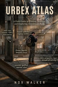 Urbex Atlas: A Field Guide to Finding, Reading, and Exploring Abandoned Places cover