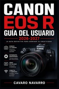 Canon EOS R Guía del Usuario 2026-2027: La Guía Definitiva para Todos los Niveles: Fotografía, Vídeo y Dominio Total del Sistema RF cover