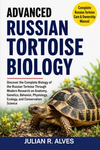 Advanced Russian Tortoise Biology: Discover the Complete Biology of the Russian Tortoise Through Modern Research on Anatomy, Genetics, Behavior, Physi cover