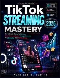 Tiktok Streaming Mastery 2026: The Ultimate Guide To Go Live, Grow Your Audience Engage Viewers, And Monetize With TiktoK Shop cover