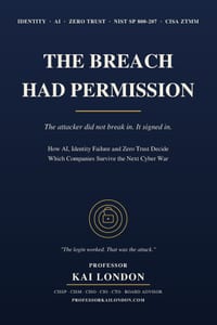 The Breach Had Permission: The attacker did not break in. It signed in. How AI, Identity Failure and Zero Trust Decide Which Companies Survive the Nex cover