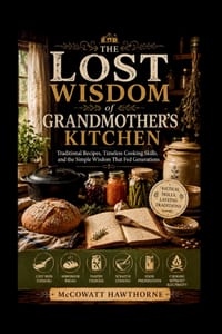 THE LOST WISDOM of GRANDMOTHER'S KITCHEN: Traditional Recipes, Timeless Cooking Skills, and the Simple Wisdom That Fed Generations cover