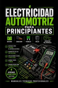 Electricidad Automotriz para principiantes: Batería, Cableado, Fusibles, Relés y Circuitos del Vehículo: manuales técnicos profesionales cover