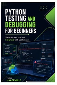 Python Testing and Debugging for Beginners: Write Better Code and Fix Errors with Confidence cover
