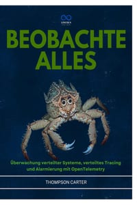 Beobachte Alles: Überwachung verteilter Systeme, verteiltes Tracing und Alarmierung mit OpenTelemetry cover