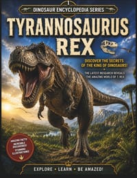 Dinosaur Encyclopedia Series Vol.1: Tyrannosaurus: Learn About the King of Dinosaurs with Stunning Realistic Illustrations cover