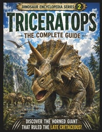 Dinosaur Encyclopedia Series Vol.2 Triceratops: A Complete Guide to the Three-Horned Dinosaur Discover Its Life, Growth, Fossils, Latest Research, and cover
