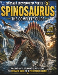 Dinosaur Encyclopedia SeriesVol.3: Spinosaurus: The Complete Guide to the Giant River Hunter with the Amazing Sail cover