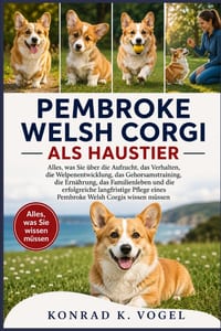 Pembroke Welsh Corgi ALS Haustier: Alles, was Sie über die Aufzucht, das Verhalten, die Welpenentwicklung, das Gehorsamstraining, die Ernährung, das F cover