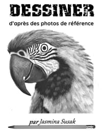 Dessiner d'après des photos de référence: Tutoriels de dessin réaliste au crayon étape par étape pour débutants: apprenez l'ombrage, les fondus, les v cover
