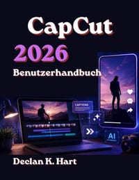 CapCut 2026 Benutzerhandbuch: Schritt-für-Schritt-Anleitungen für KI-Bearbeitung, virale Videos, YouTube Shorts, Untertitel und Effekte cover