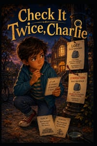 Check It Twice, Charlie cover