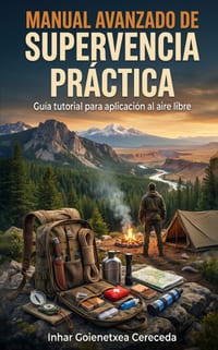 Manual Avanzado de Supervivencia Práctica: Tutorial completa para practicar al aire libre cover