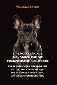 Das Vollständige Handbuch für die Französische Bulldogge: Ein Praktischer Leitfaden zur Erziehung, Aufzucht und Pflege eines Verspielten, Anhänglichen cover