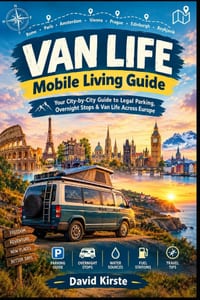 Van Life: Mobile Living Guide: 40 European Cities for Legal Overnight Parking, Discreet Sleeping Spots, and Mobile Freedom cover