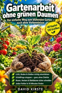 Gartenarbeit ohne grünen Daumen: Der Praxis-Guide für Anfänger: Boden, Licht und Wasser richtig einschätzen und Schritt für Schritt zum ersten gesunde cover