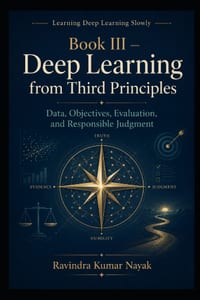 Book III - Deep Learning from Third Principles: Data, Objectives, Evaluation, and Responsible Judgment cover