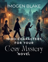 1000 Characters for Your Cozy Mystery Novel cover