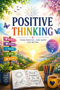 Positive Thinking Mastery: Train Your Mind for Success, Happiness, and Unstoppable Confidence cover