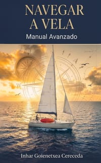Navegar a Vela, Manual Avanzado: Tecnica, seguridad, meteorologia, reglas y criterio marinero cover