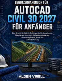 AutoCAD Civil 3D 2027 Benutzerhandbuch für Anfänger cover