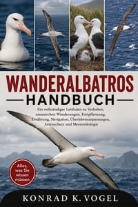 Wanderalbatros-Handbuch: Ein vollständiger Leitfaden zu Verhalten, ozeanischen Wanderungen, Fortpflanzung, Ernährung, Navigation, Überlebensanpassunge cover