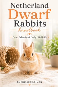 Netherland Dwarf Rabbits Handbook: Care, Behavior & Daily Life Guide cover