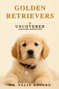 Golden Retrievers Uncovered: The New Owner's Complete Playbook cover